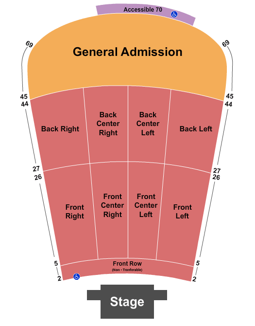 Red Rocks Amphitheatre Red Rocks Amphitheatre Seating Chart